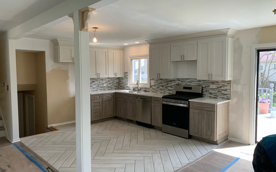 kitchen renovation